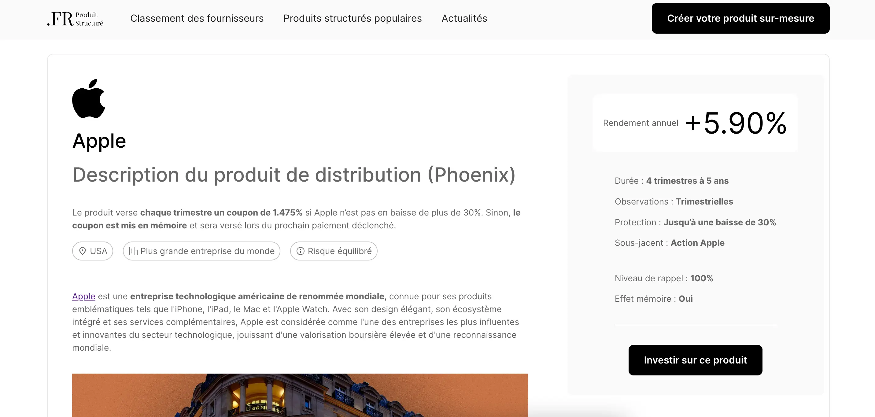 produit-structure-financier.fr, Apple