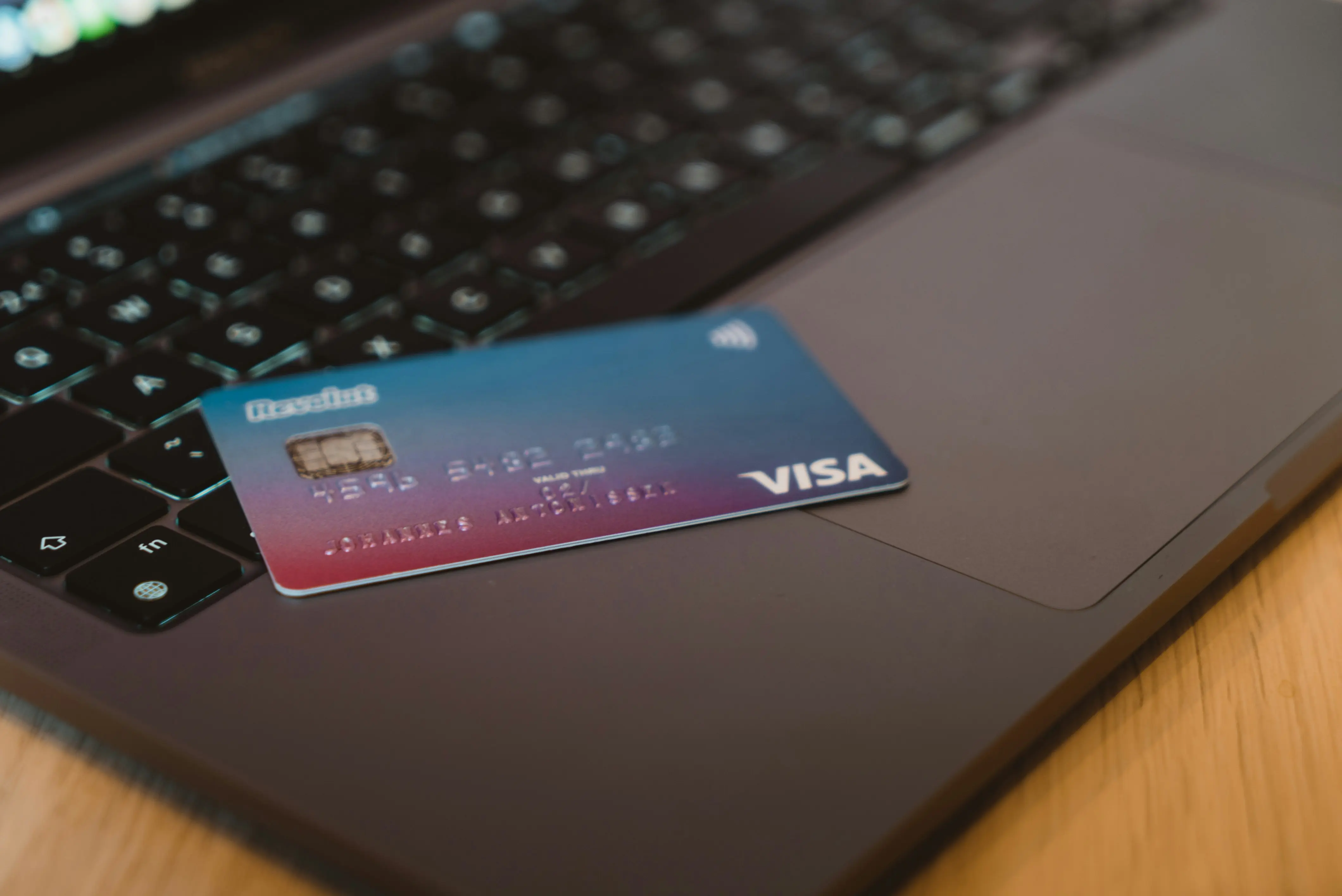Carte bleue comme moyen de paiement