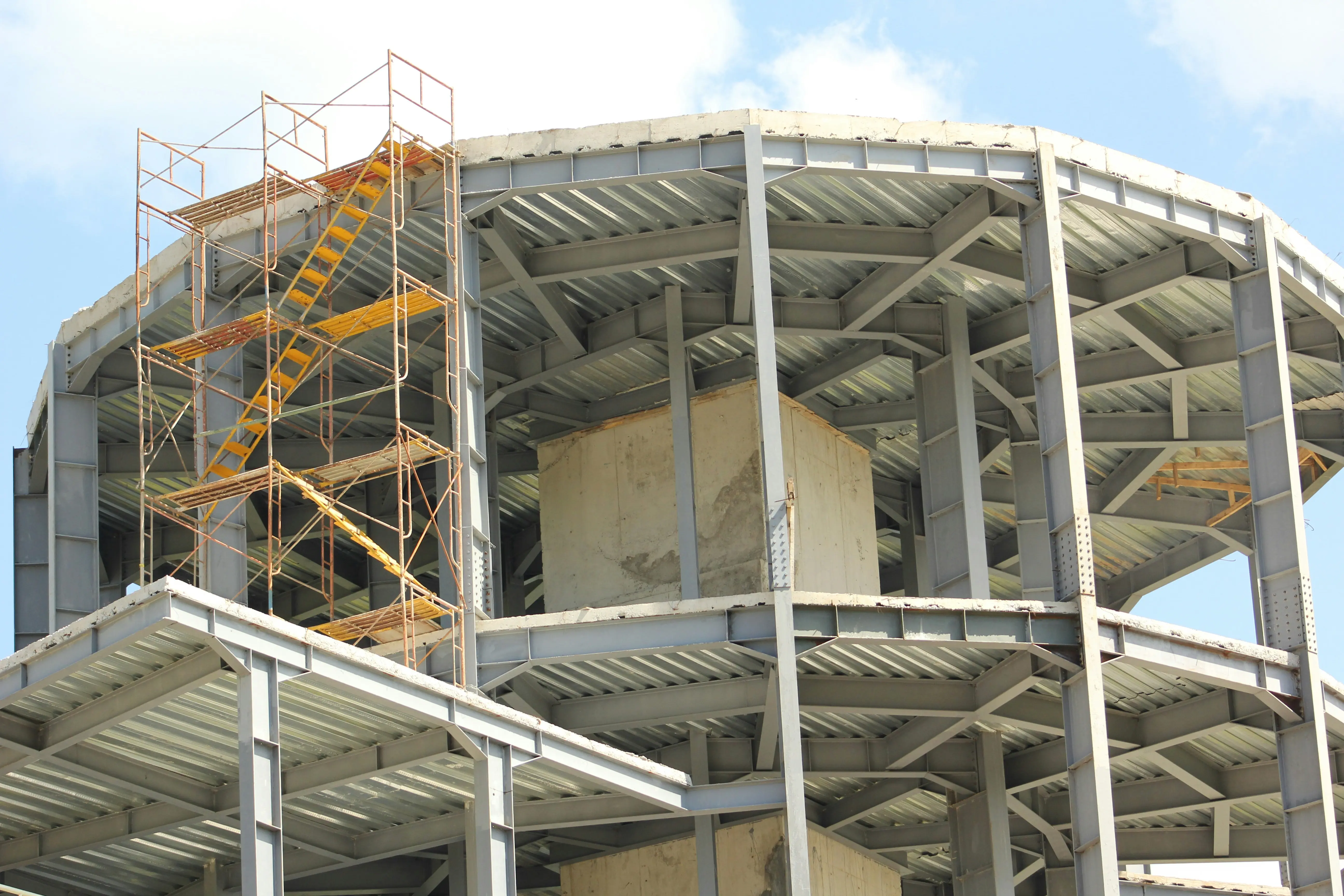 Bâtiment en construction