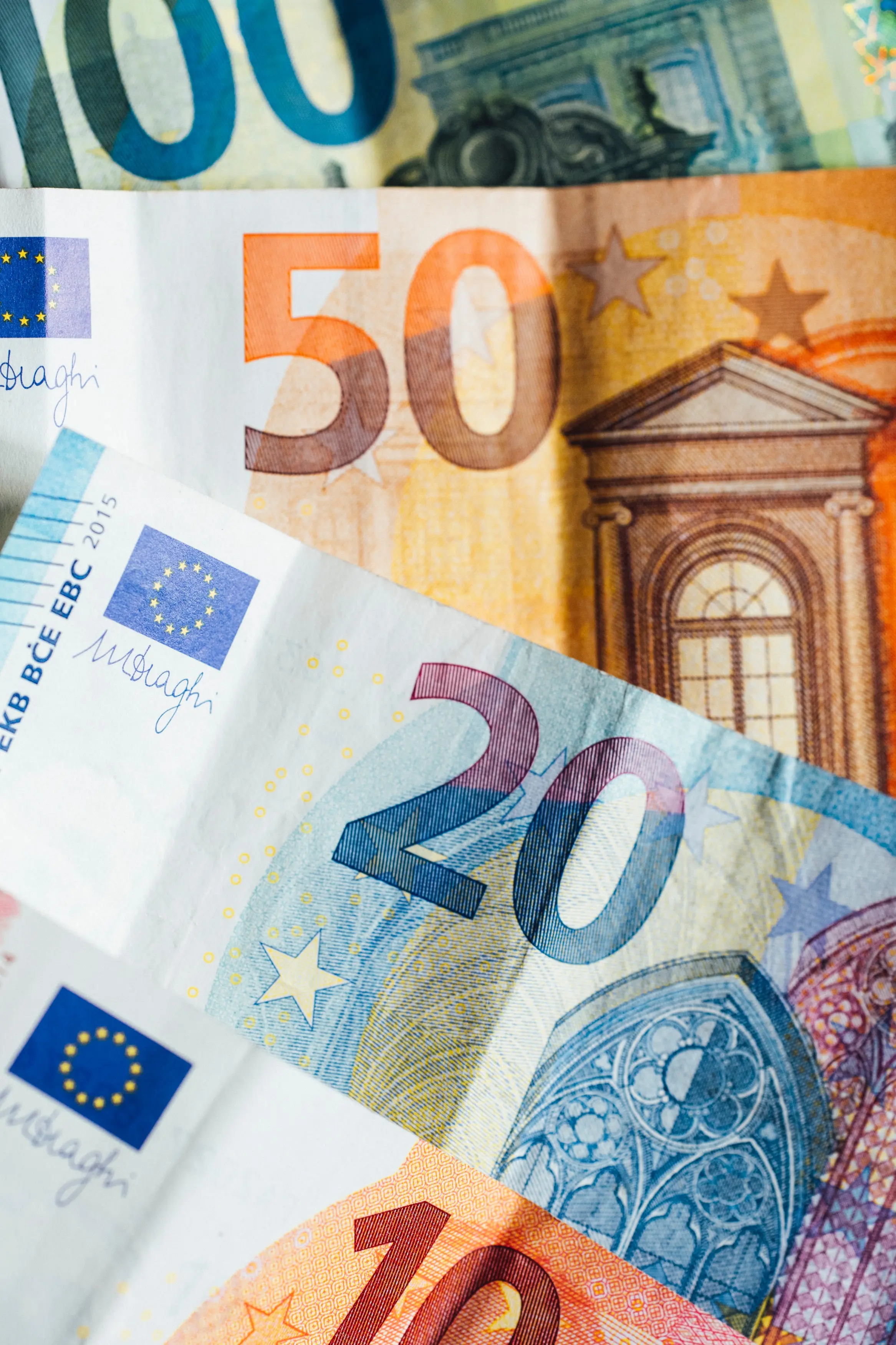 Zoom sur plusieurs billets
