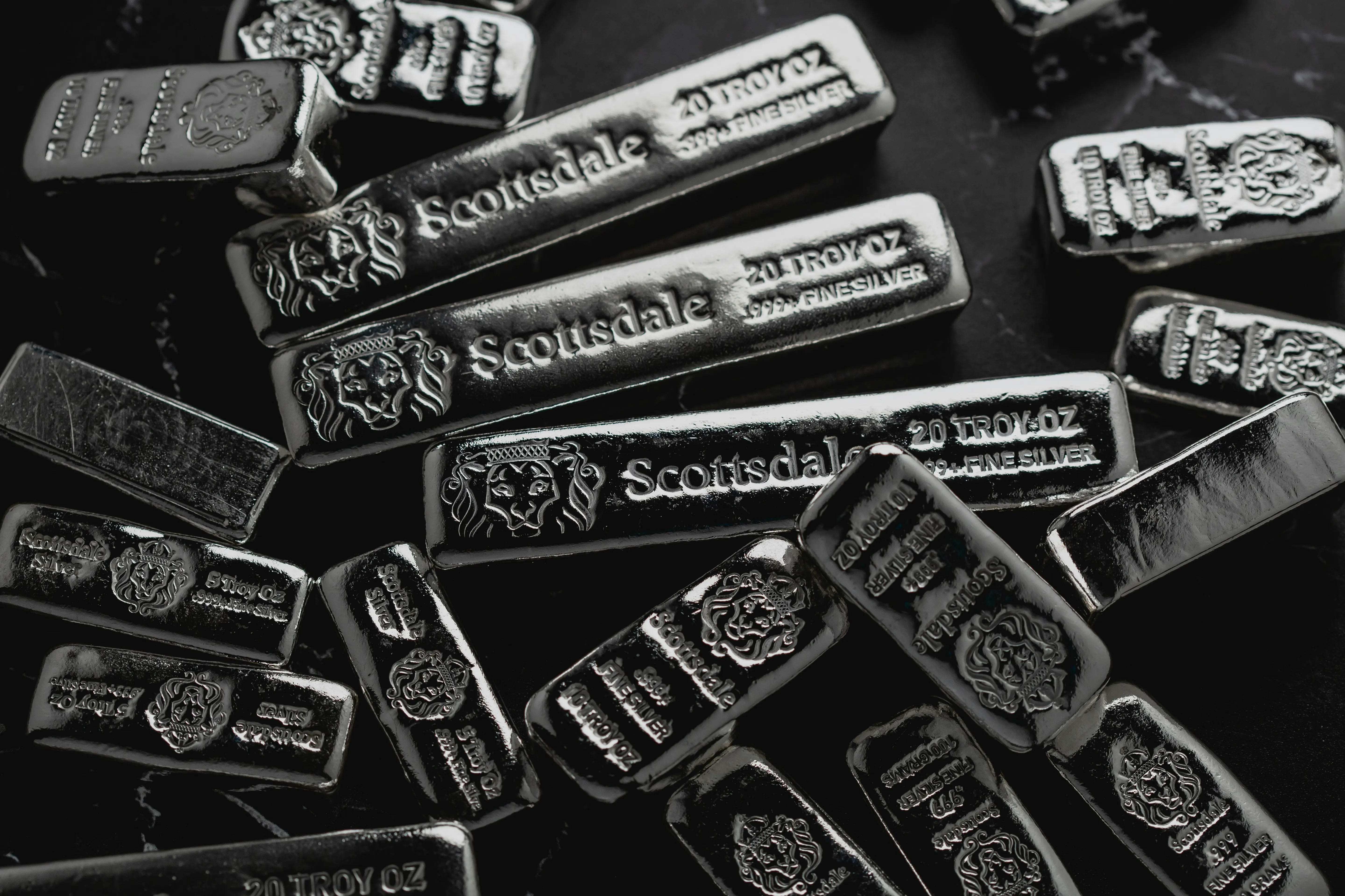 Lingots d'argent