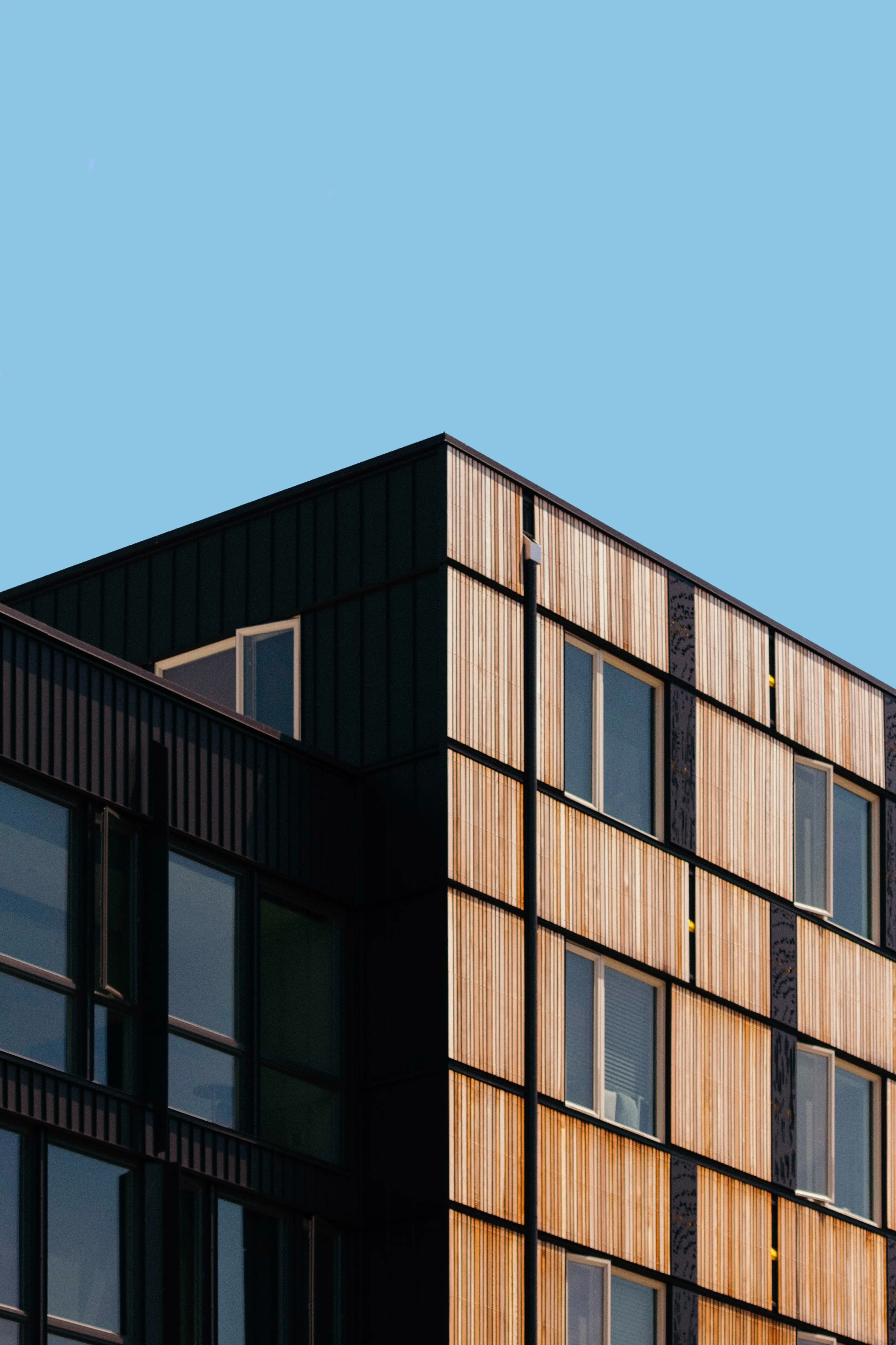 Immeuble neuf en bois