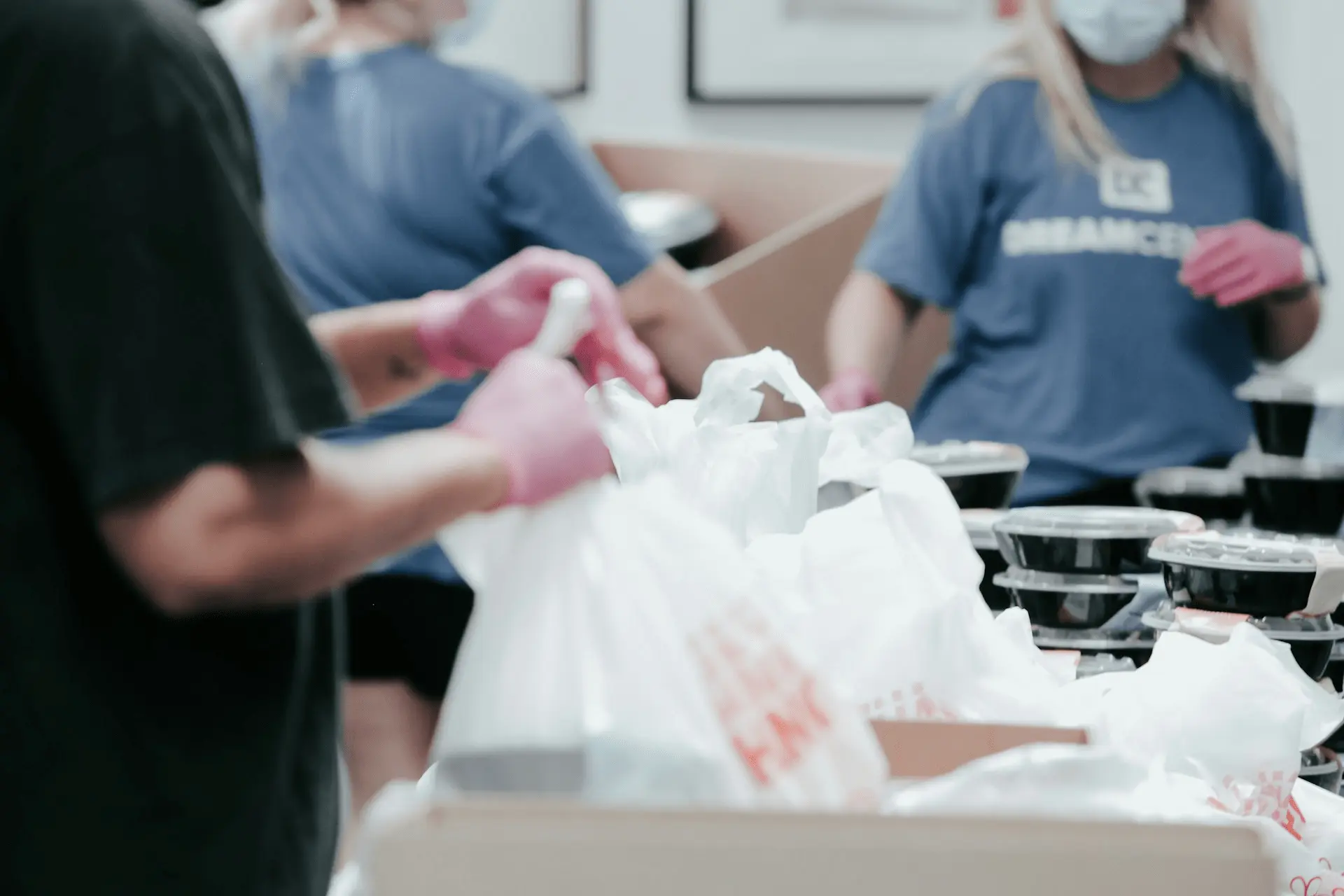 Une association de don alimentaire