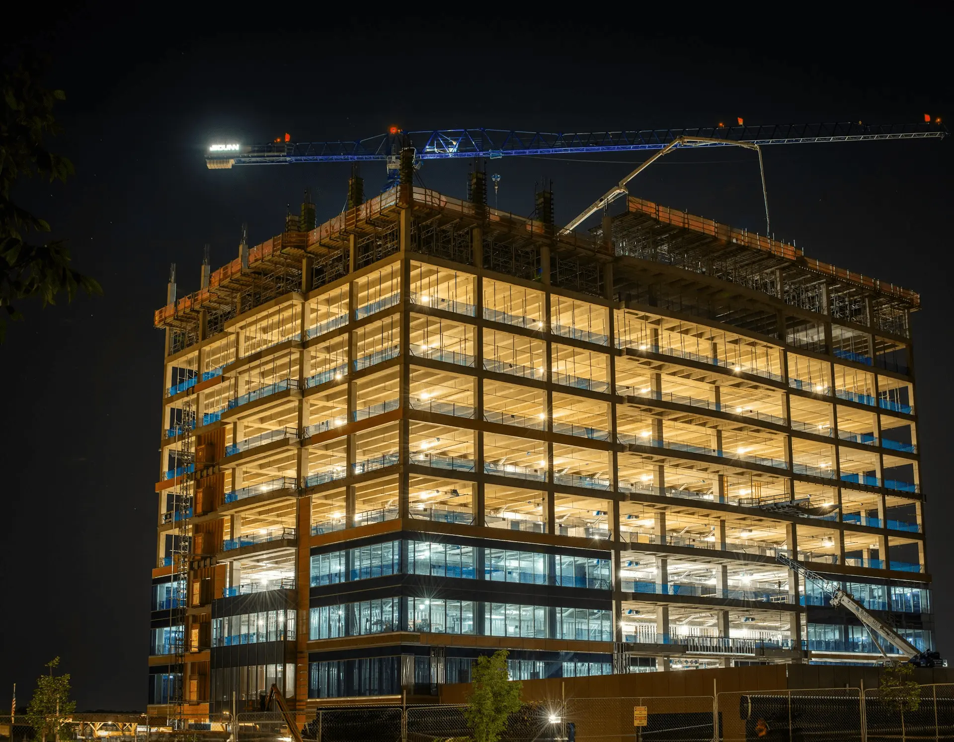 Un immeuble possédé en SCPI en construction