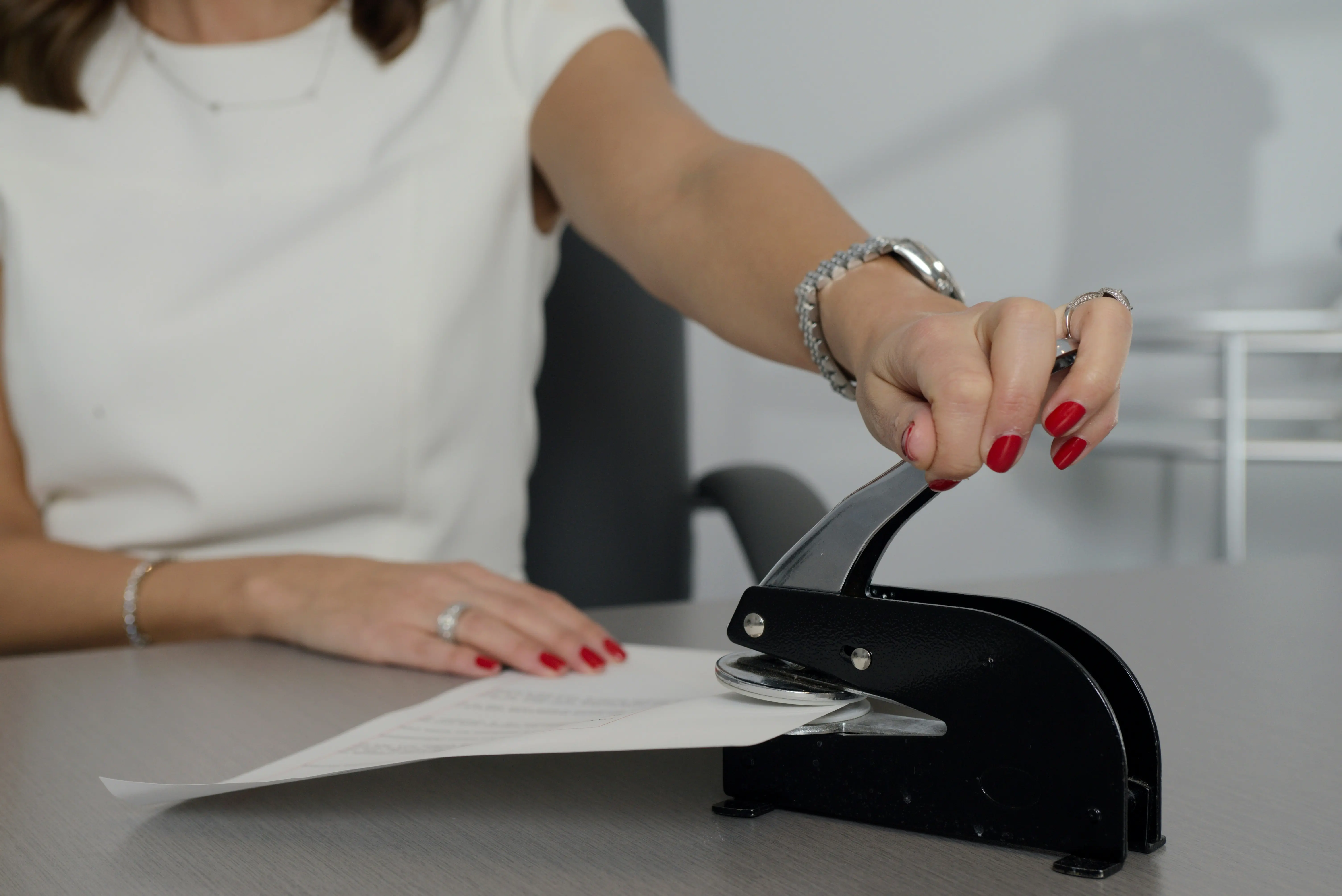 Tampon d'un document