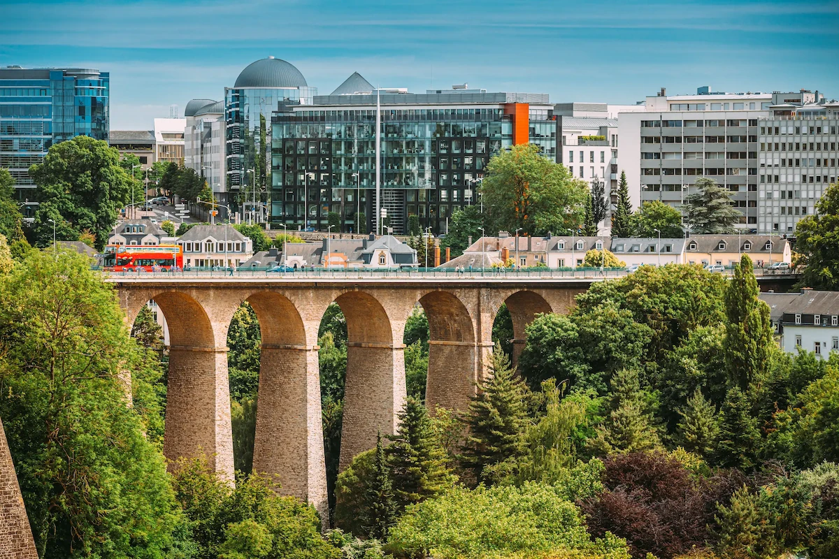 Une vue du Luxembourg