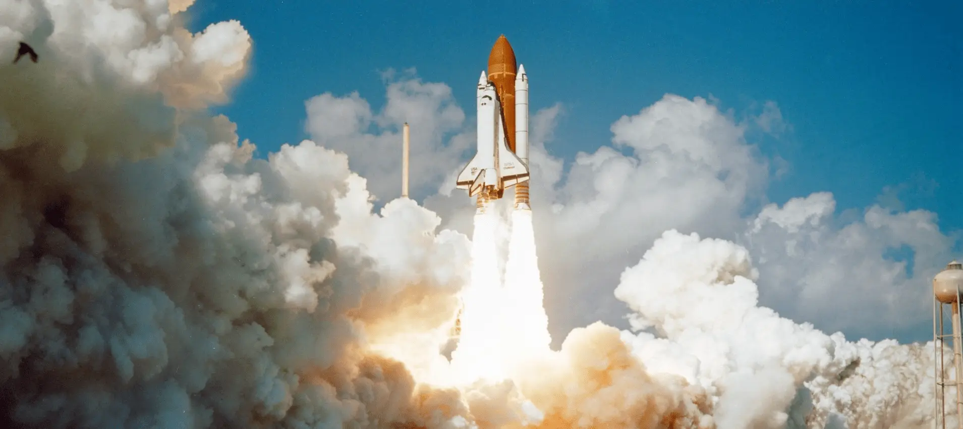 Une fusée décolle - IPO de SpaceX