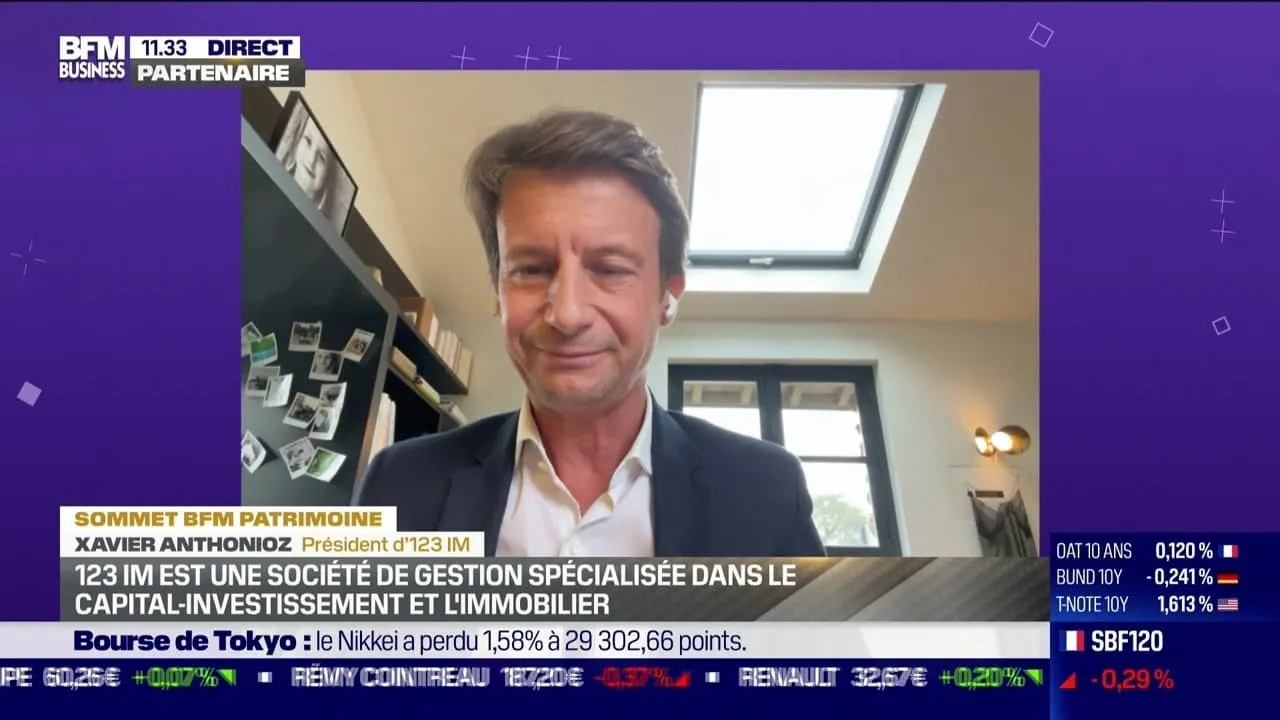 PDG d'123 IM sur BFM Business