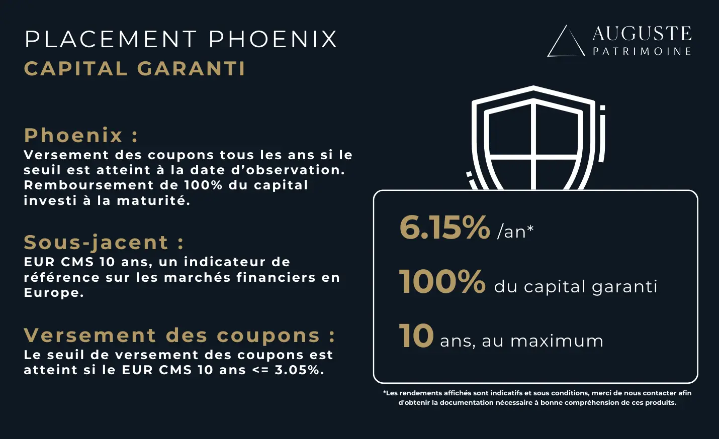 Description d'un produit structuré à capital garanti de type phoenix