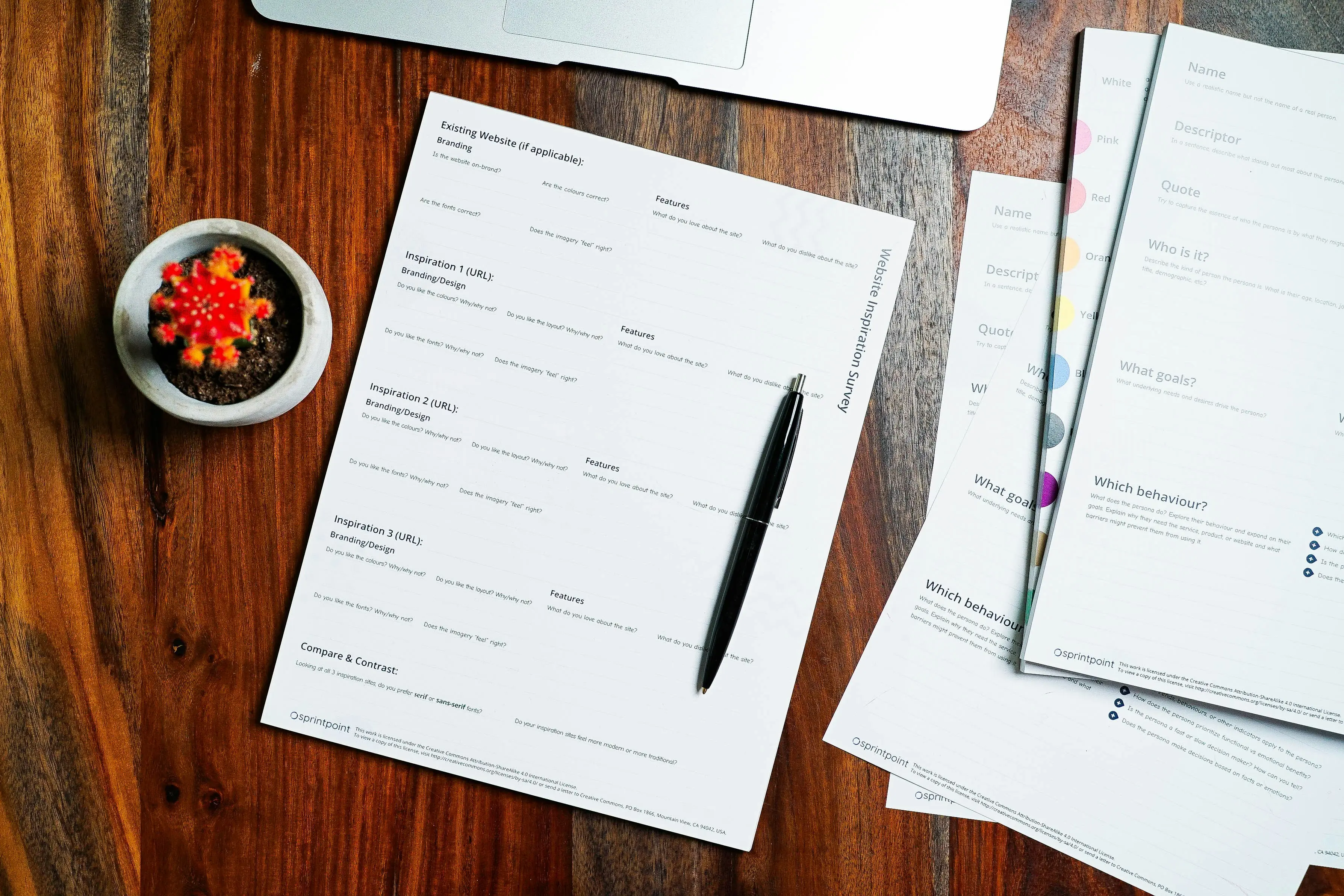 Documents administratifs à remplir