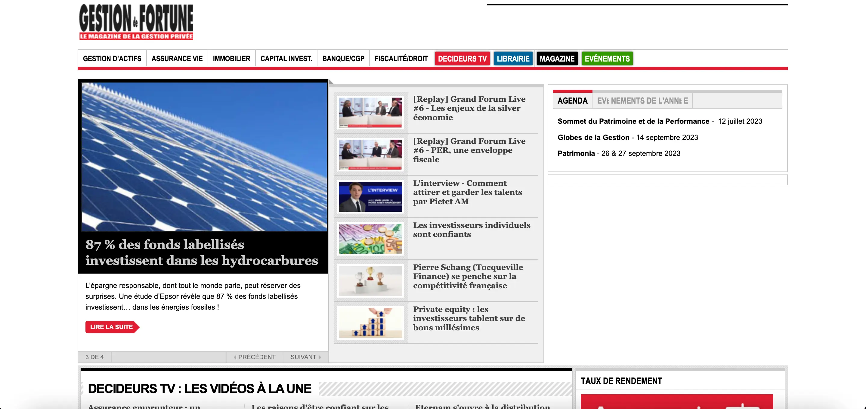Site-web www.gestiondefortune.com