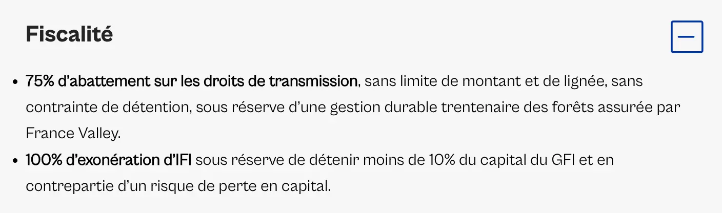 Fiscalité des Groupements Forestiers