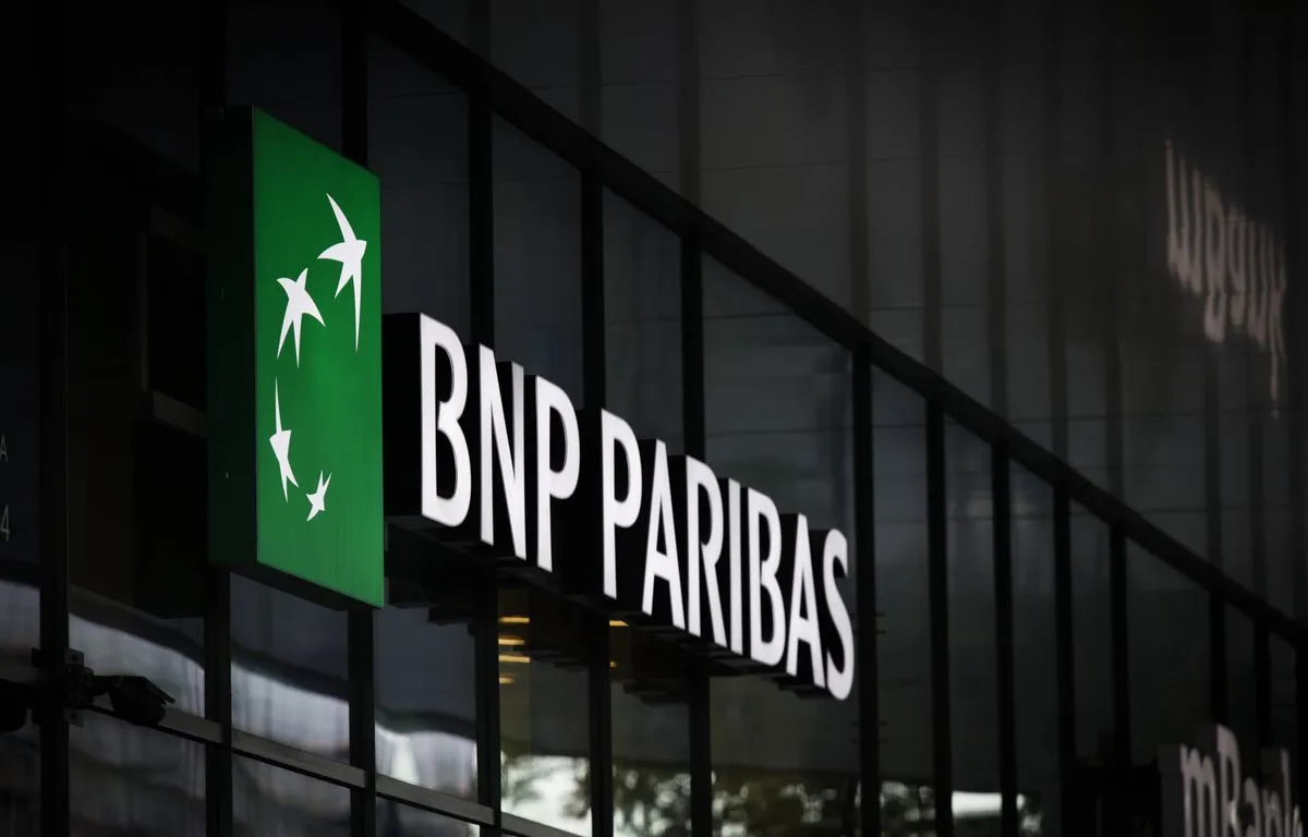 Enseigne de BNP Paribas